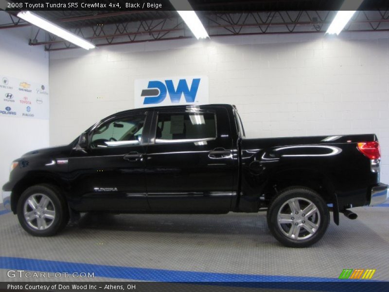 Black / Beige 2008 Toyota Tundra SR5 CrewMax 4x4