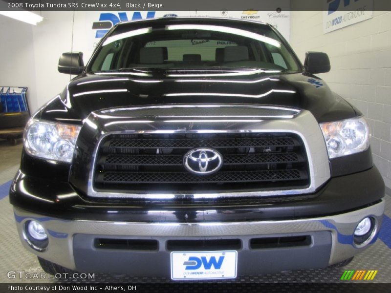 Black / Beige 2008 Toyota Tundra SR5 CrewMax 4x4