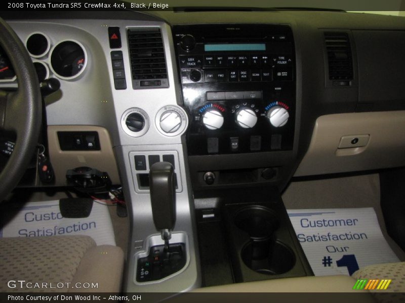 Black / Beige 2008 Toyota Tundra SR5 CrewMax 4x4