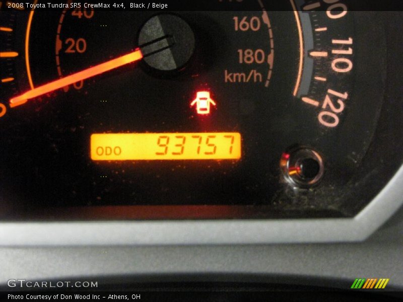 Black / Beige 2008 Toyota Tundra SR5 CrewMax 4x4