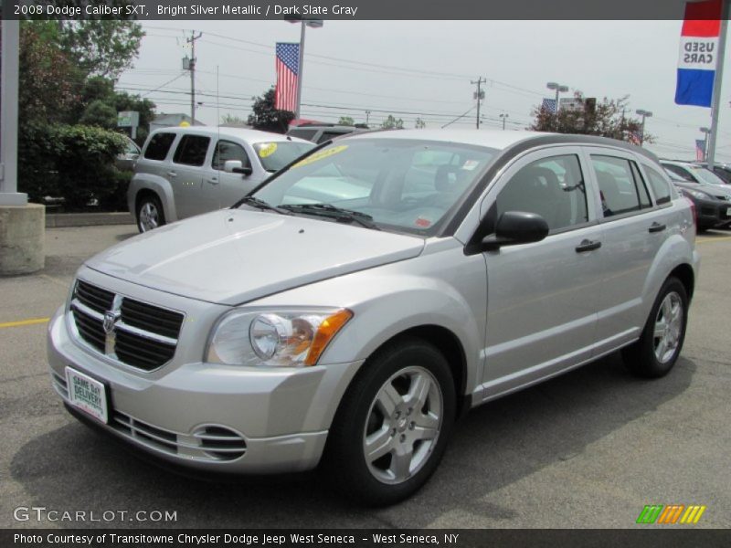 Bright Silver Metallic / Dark Slate Gray 2008 Dodge Caliber SXT
