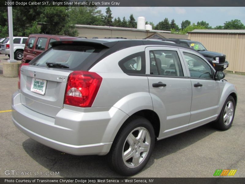 Bright Silver Metallic / Dark Slate Gray 2008 Dodge Caliber SXT