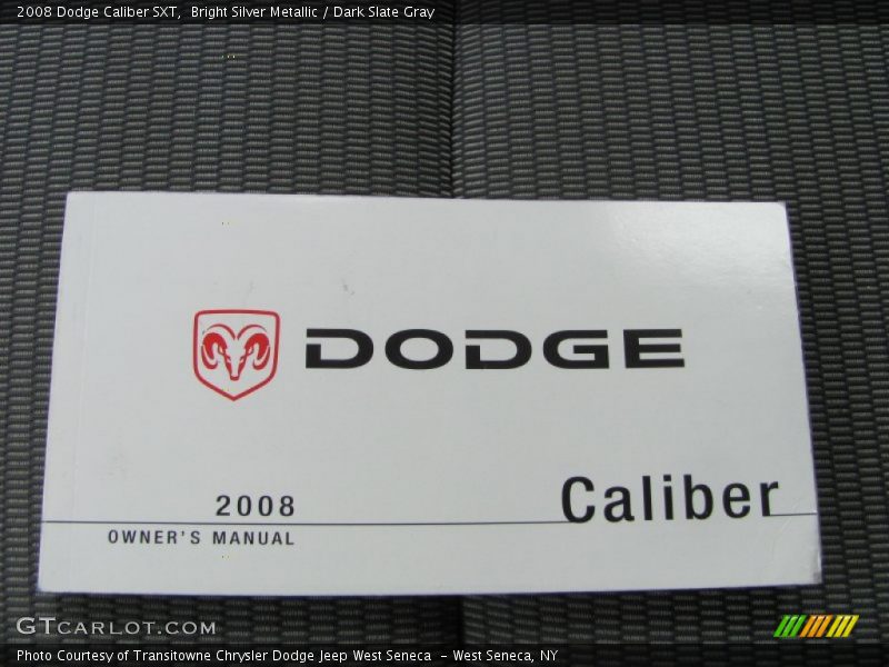 Bright Silver Metallic / Dark Slate Gray 2008 Dodge Caliber SXT