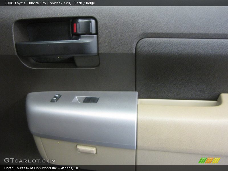 Black / Beige 2008 Toyota Tundra SR5 CrewMax 4x4