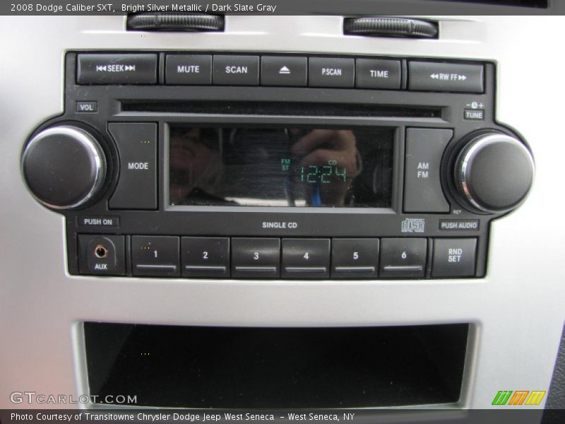 Bright Silver Metallic / Dark Slate Gray 2008 Dodge Caliber SXT