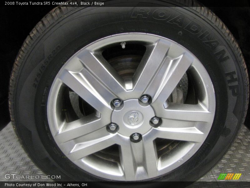 Black / Beige 2008 Toyota Tundra SR5 CrewMax 4x4