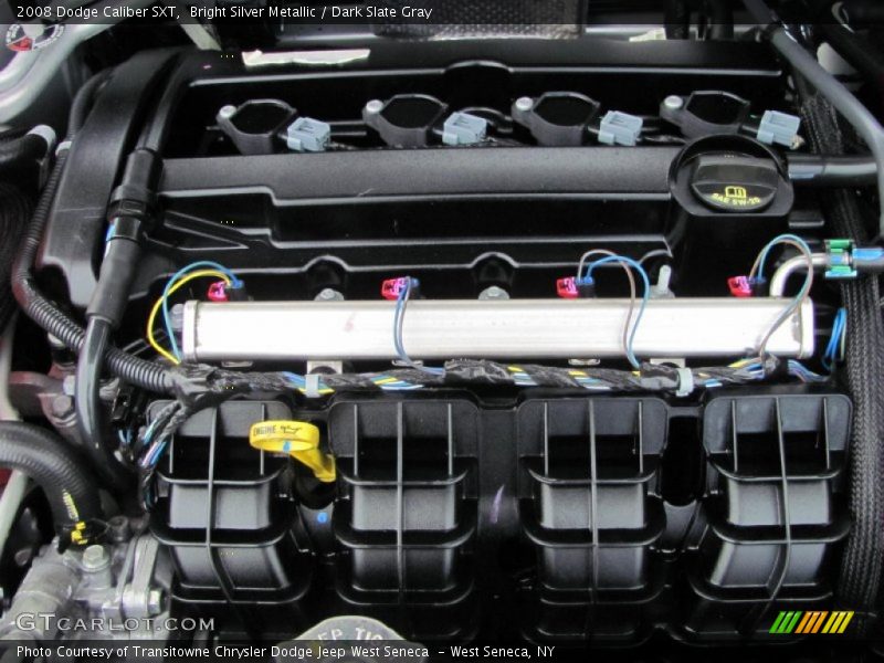 Bright Silver Metallic / Dark Slate Gray 2008 Dodge Caliber SXT