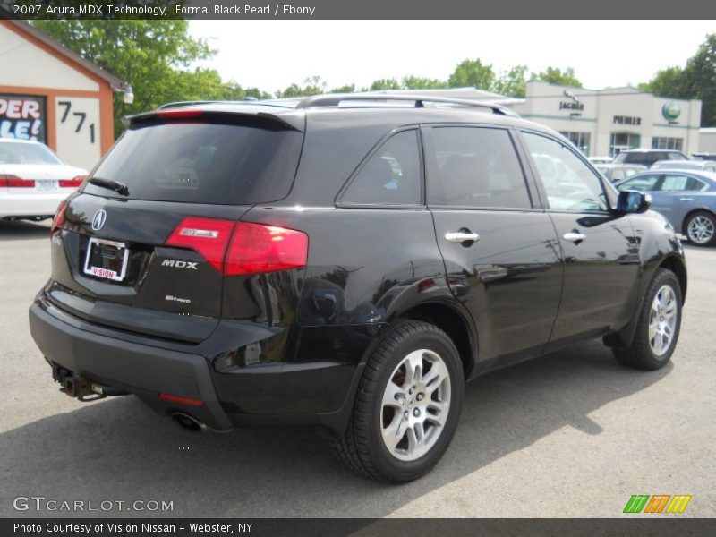 Formal Black Pearl / Ebony 2007 Acura MDX Technology