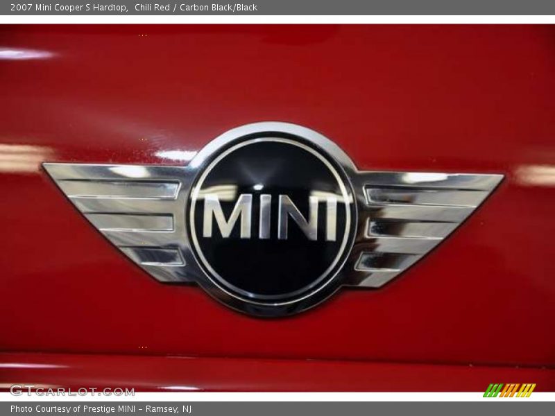 Chili Red / Carbon Black/Black 2007 Mini Cooper S Hardtop