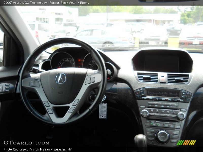Formal Black Pearl / Ebony 2007 Acura MDX Technology