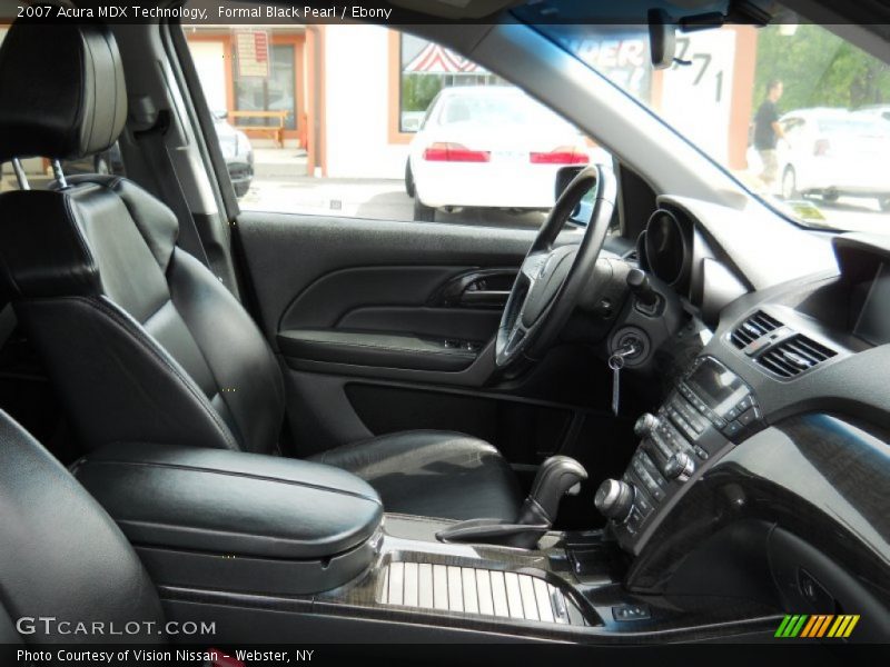 Formal Black Pearl / Ebony 2007 Acura MDX Technology