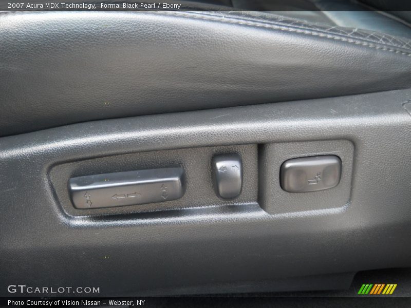 Formal Black Pearl / Ebony 2007 Acura MDX Technology
