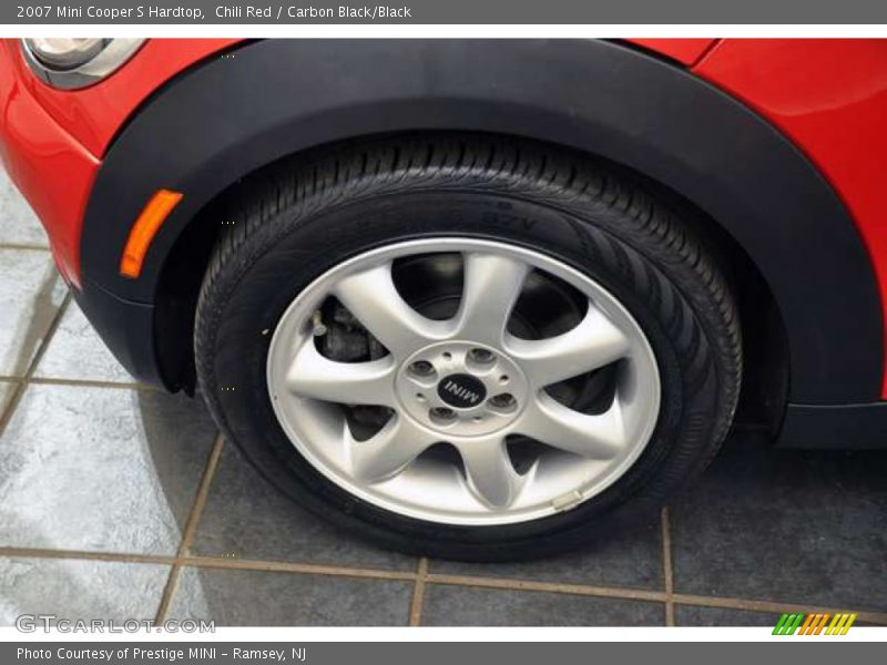 Chili Red / Carbon Black/Black 2007 Mini Cooper S Hardtop