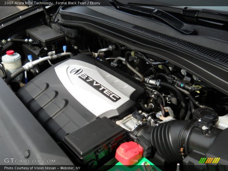 Formal Black Pearl / Ebony 2007 Acura MDX Technology