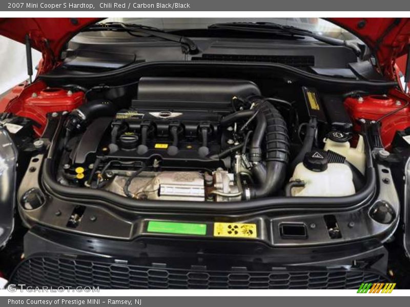Chili Red / Carbon Black/Black 2007 Mini Cooper S Hardtop