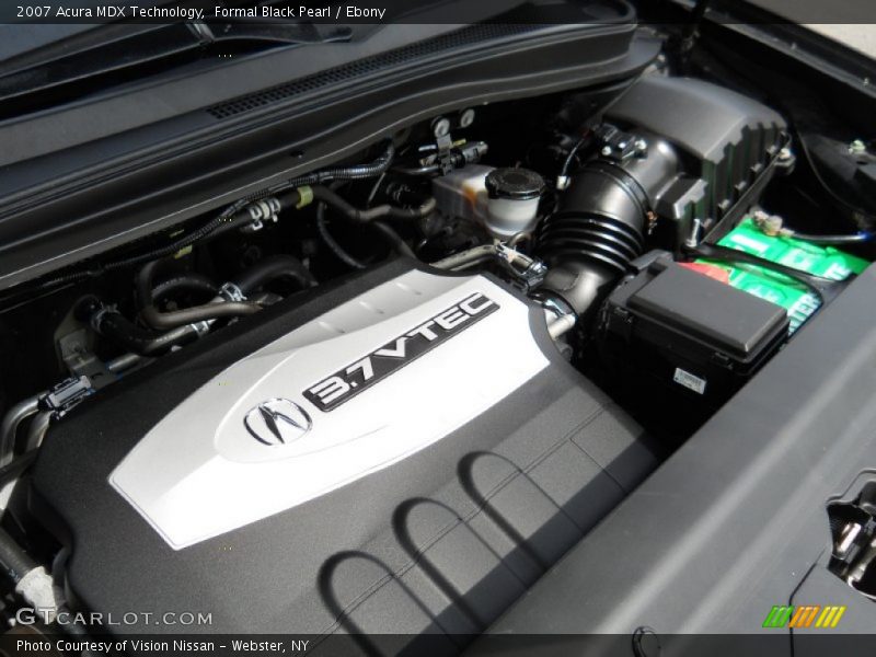 Formal Black Pearl / Ebony 2007 Acura MDX Technology