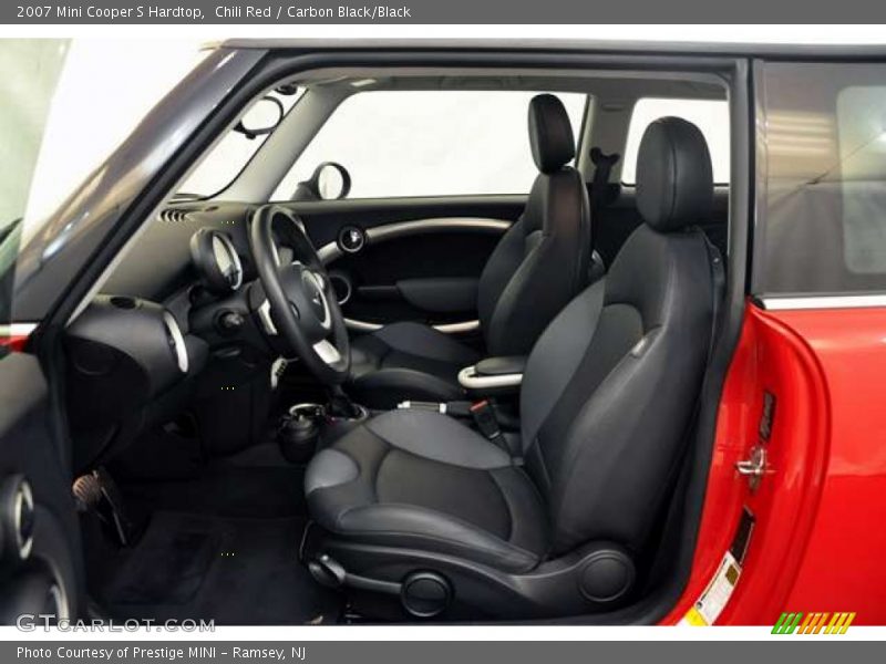 Chili Red / Carbon Black/Black 2007 Mini Cooper S Hardtop