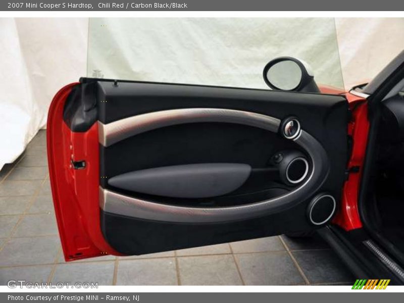Chili Red / Carbon Black/Black 2007 Mini Cooper S Hardtop