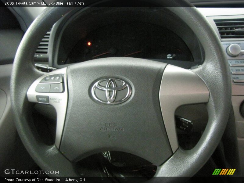 Sky Blue Pearl / Ash 2009 Toyota Camry LE