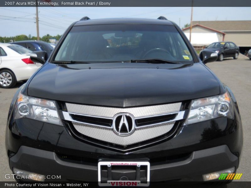 Formal Black Pearl / Ebony 2007 Acura MDX Technology