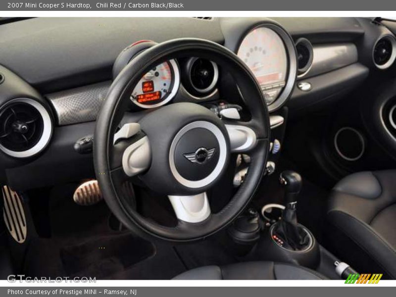 Chili Red / Carbon Black/Black 2007 Mini Cooper S Hardtop