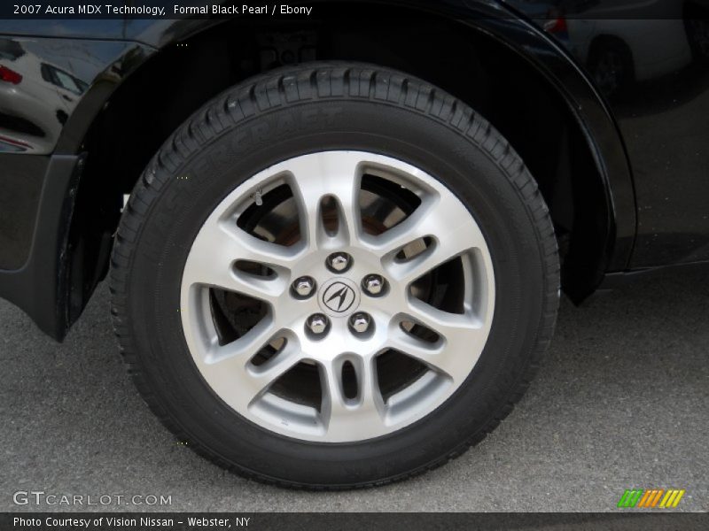 Formal Black Pearl / Ebony 2007 Acura MDX Technology
