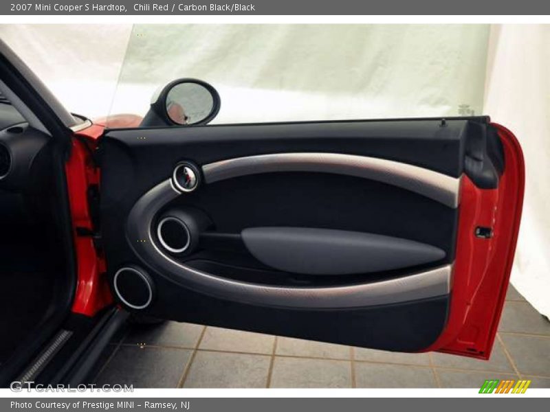 Chili Red / Carbon Black/Black 2007 Mini Cooper S Hardtop