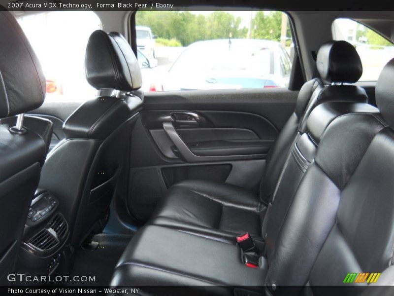Formal Black Pearl / Ebony 2007 Acura MDX Technology