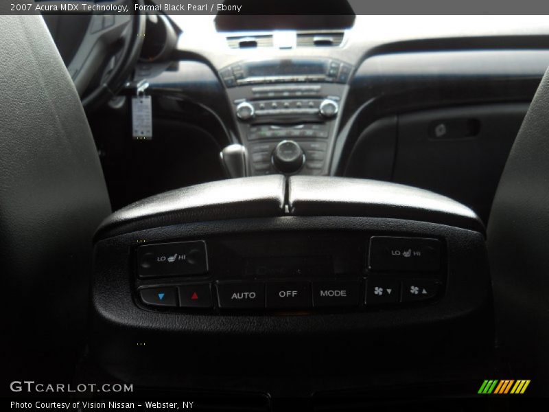 Formal Black Pearl / Ebony 2007 Acura MDX Technology