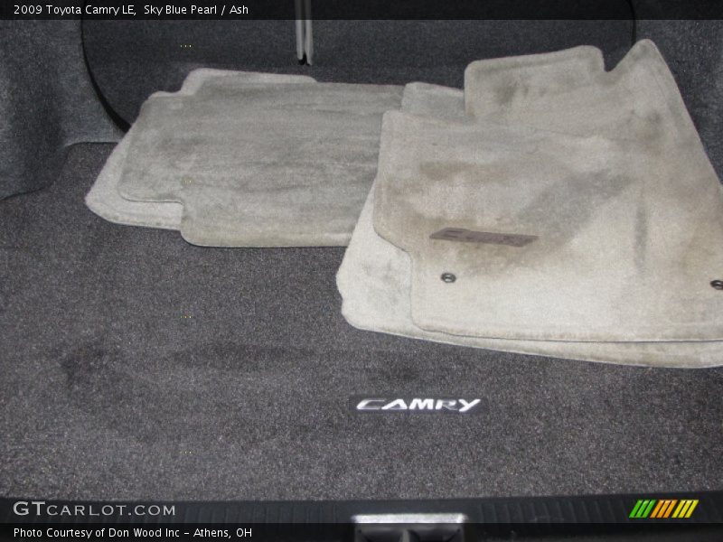Sky Blue Pearl / Ash 2009 Toyota Camry LE