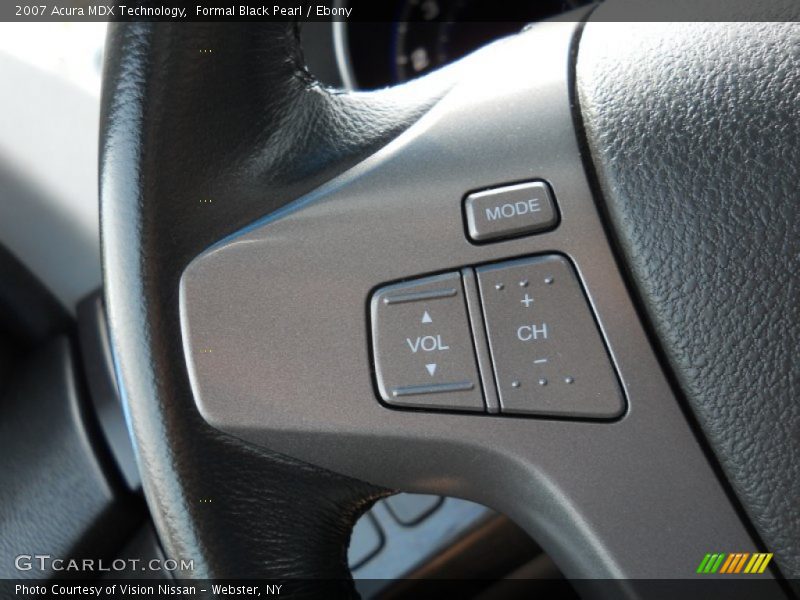 Formal Black Pearl / Ebony 2007 Acura MDX Technology