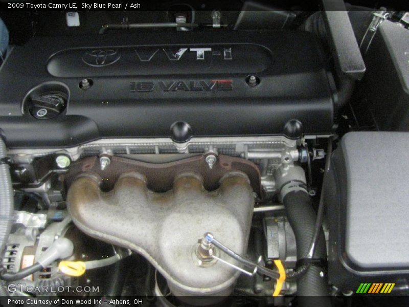Sky Blue Pearl / Ash 2009 Toyota Camry LE
