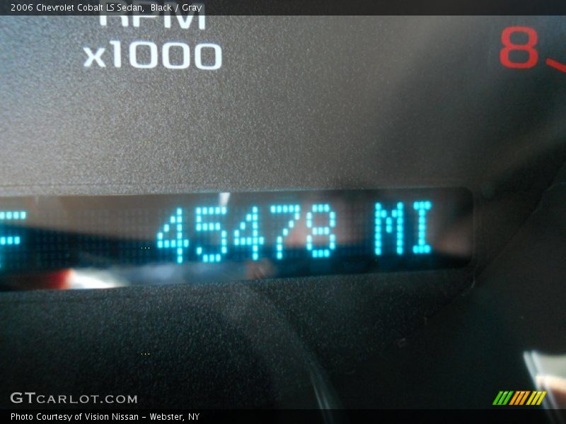 Black / Gray 2006 Chevrolet Cobalt LS Sedan