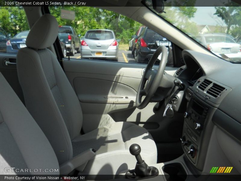 Black / Gray 2006 Chevrolet Cobalt LS Sedan