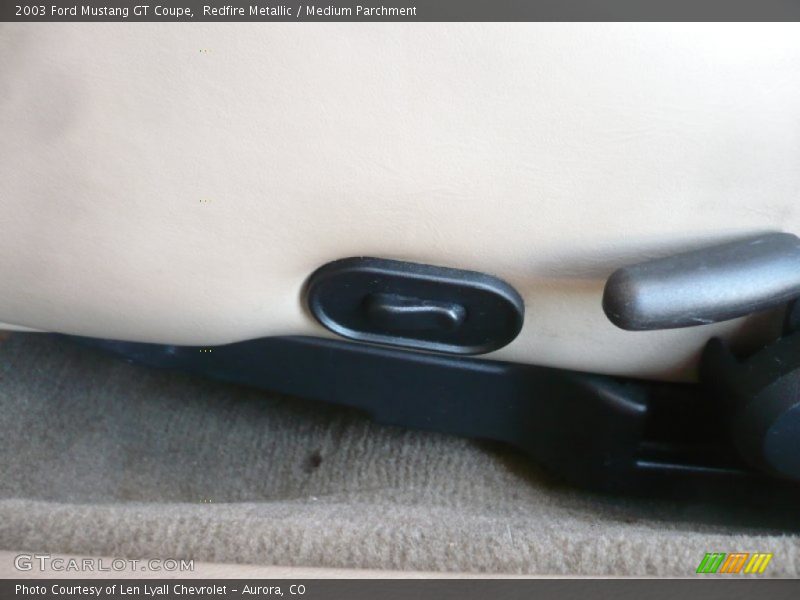 Redfire Metallic / Medium Parchment 2003 Ford Mustang GT Coupe