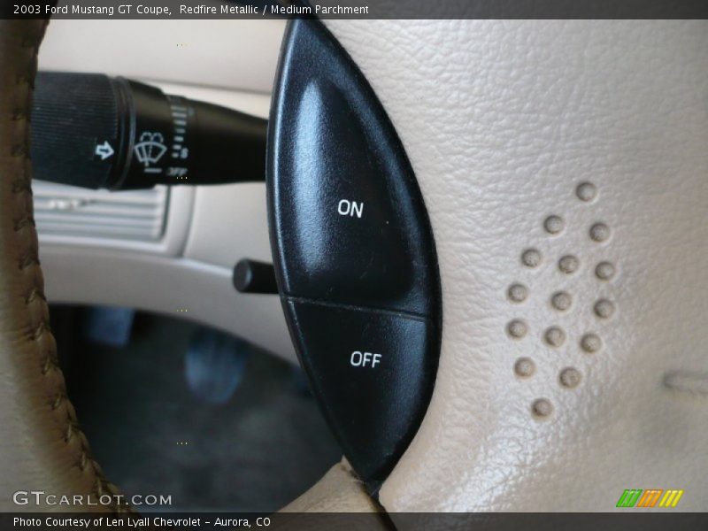 Redfire Metallic / Medium Parchment 2003 Ford Mustang GT Coupe
