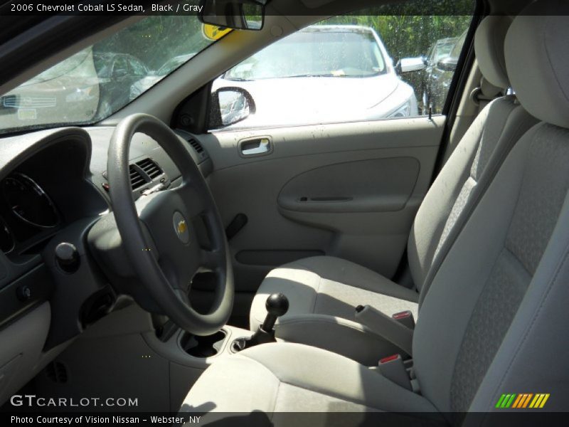 Black / Gray 2006 Chevrolet Cobalt LS Sedan