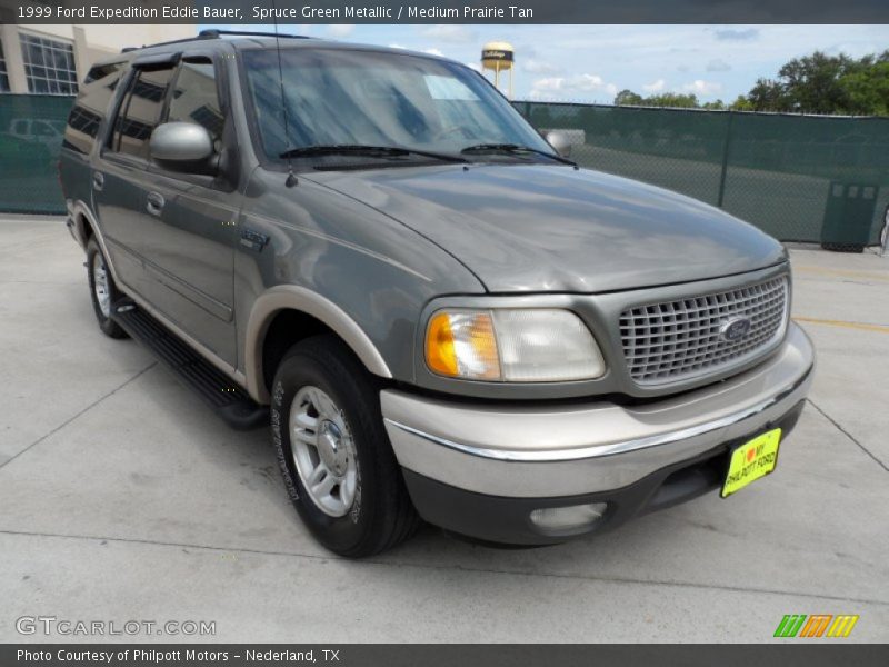 Spruce Green Metallic / Medium Prairie Tan 1999 Ford Expedition Eddie Bauer