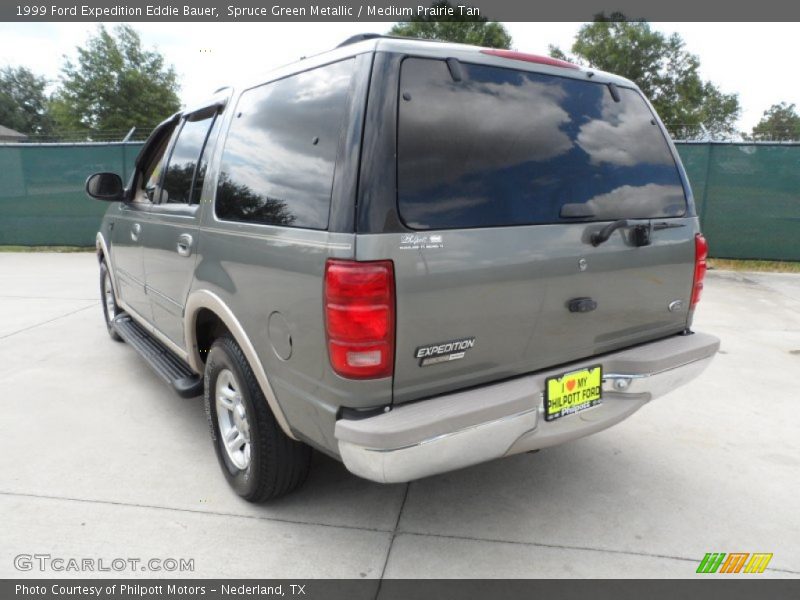 Spruce Green Metallic / Medium Prairie Tan 1999 Ford Expedition Eddie Bauer