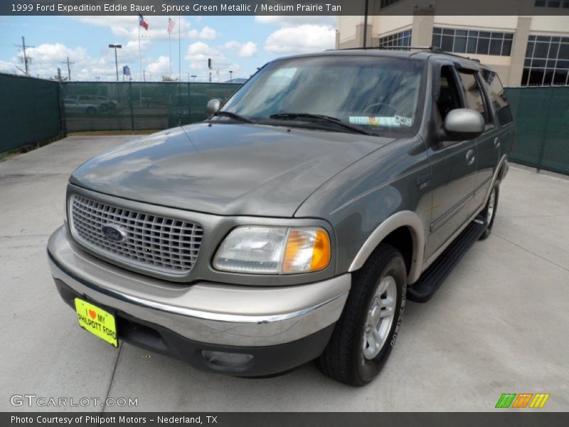 Spruce Green Metallic / Medium Prairie Tan 1999 Ford Expedition Eddie Bauer