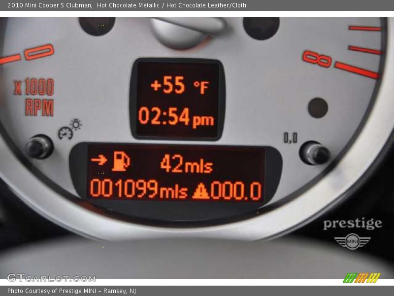 Hot Chocolate Metallic / Hot Chocolate Leather/Cloth 2010 Mini Cooper S Clubman