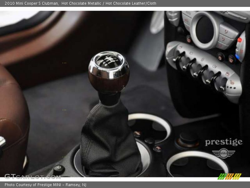 Hot Chocolate Metallic / Hot Chocolate Leather/Cloth 2010 Mini Cooper S Clubman