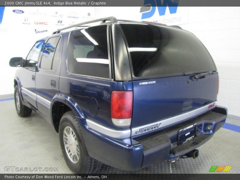 Indigo Blue Metallic / Graphite 2000 GMC Jimmy SLE 4x4