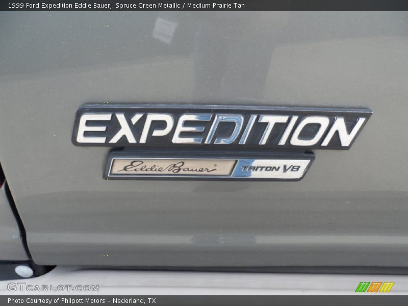Spruce Green Metallic / Medium Prairie Tan 1999 Ford Expedition Eddie Bauer