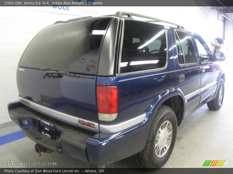 Indigo Blue Metallic / Graphite 2000 GMC Jimmy SLE 4x4