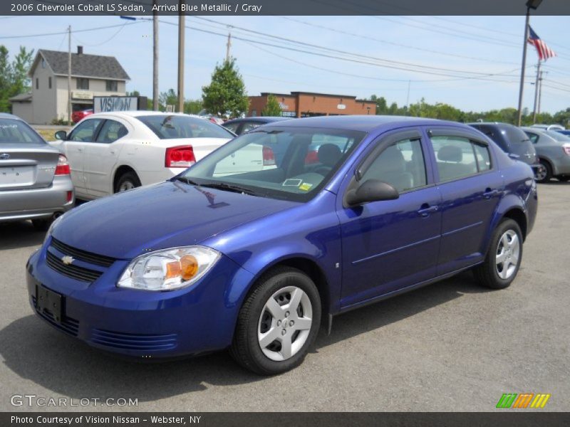 Arrival Blue Metallic / Gray 2006 Chevrolet Cobalt LS Sedan