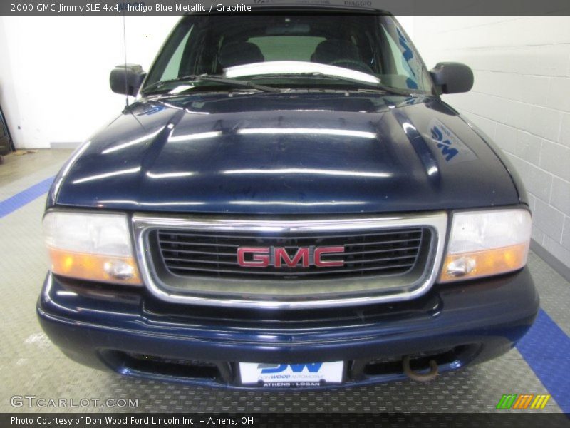 Indigo Blue Metallic / Graphite 2000 GMC Jimmy SLE 4x4