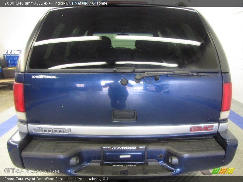 Indigo Blue Metallic / Graphite 2000 GMC Jimmy SLE 4x4