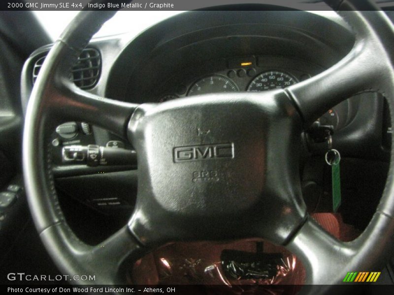 Indigo Blue Metallic / Graphite 2000 GMC Jimmy SLE 4x4