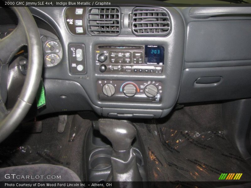 Indigo Blue Metallic / Graphite 2000 GMC Jimmy SLE 4x4